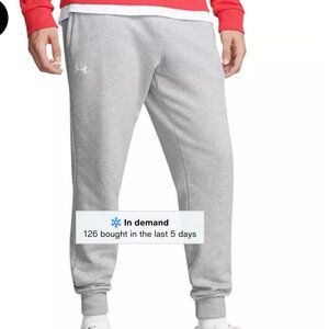 Men's Under Armour Grey Jogger Sweatpants